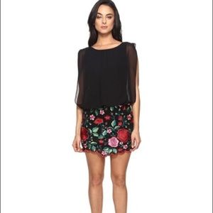 Aidan Mattox Blouson Cocktail Dress NWT